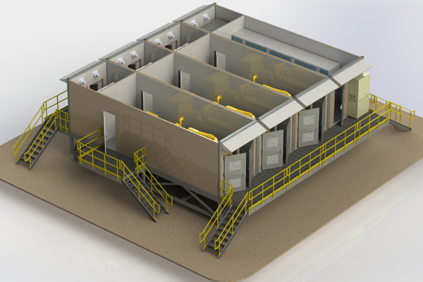 Gas Liquid Electrical & Mechanical Island by IMG Industries